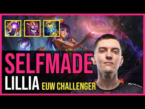 Selfmade - LILLIA vs. GRAVES Jungle | EUW Challenger