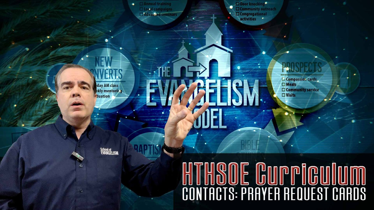 Contacts: Prayer Request Cards