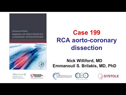 Case 199: Manual of PCI - RCA aorto-coronary dissection