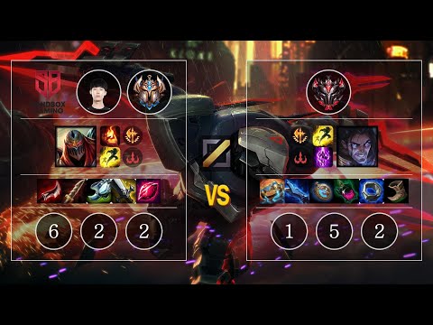 SB Dove Zed vs Sylas Mid - KR Patch 10.13