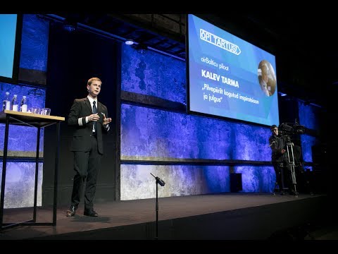 Kalev Tarma: "Pilvepiirilt kogutud inspiratsioon ja julgus"