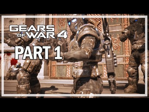 Gears of War 4 Walkthrough Part 1 Survival - Let's Play Gameplay