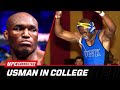 Kamaru Usman Honored By Collegiate Wrestling Hall of Fame | UFC Connected