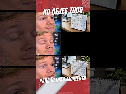 No dejes todo para último momento  #unamarcaconproposito