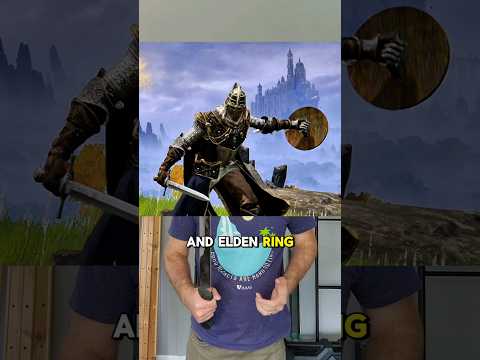 Elden Ring vs Chad Bloodborne parrying #gaming #darksouls #eldenring #sword #martialarts