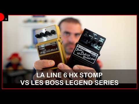Line 6 HX STOMP versus Boss Legend Series FDR-1 (Deluxe Reverb) and FBM-1 (Bassman)