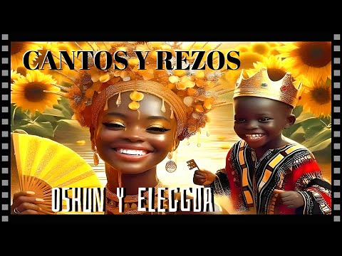 Cantos y rezos a los ORISHAS 🙏🏽🌻  ELEGGUA Y OSHUN  ❤️🖤 #santeria #yoruba #cantos
