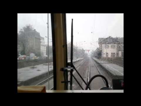 Stadtbahn Karlsruhe Linie S31 Forbach-Odenheim Teil 4/7 Malsch Bf bis Karlsruhe Hbf