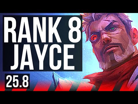 JAYCE vs GWEN (TOP) | Rank 8 Jayce, 6/3/11 | KR Challenger | 25.8
