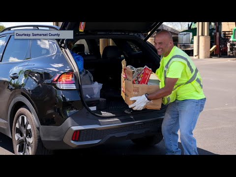 NJ Somerset County Hosting A Food Donation & E–Waste Drop–Off Event