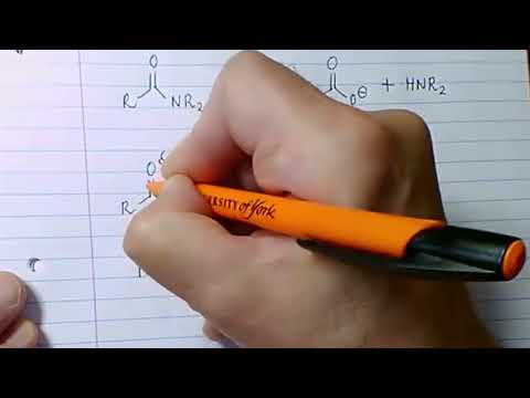 The nucleophilic acyl substitution mechanism