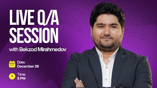 Live Q/A session with Bekzod Mirahmedov | IELTS ZONE
