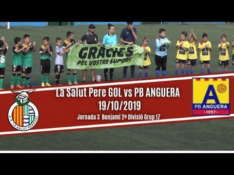 Benjamí (U10)La Salut Pere Gol A E ·"A" vs PB Anguera "B" 19/10/2019 Jornada 3 Grup 17