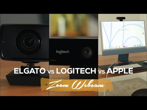 Elgato Facecam vs Logitech Brio 4K vs iMac M1 Facetime Webcam Review