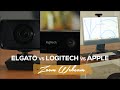 Elgato Facecam vs Logitech Brio 4K vs iMac M1 Facetime Webcam Review