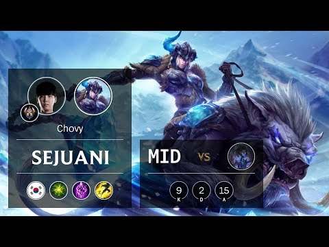 Sejuani Mid vs Sylas - KR Challenger Patch 9.9