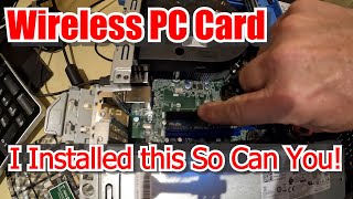 Install a Wireless WiFi Card in a Dell Desktop Computer