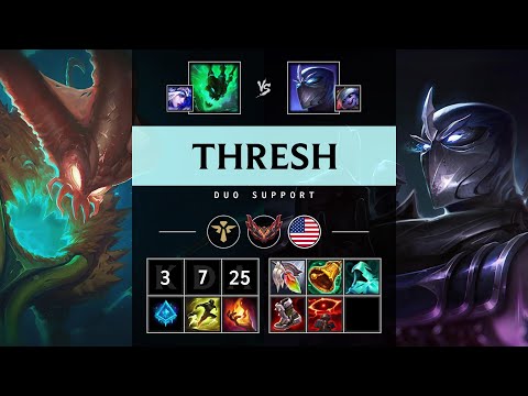 Thresh Support vs Shen - NA Grandmaster Patch 25.21