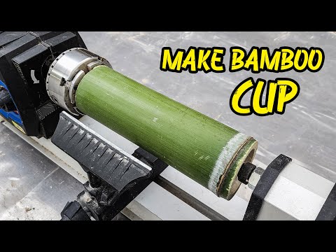Woodturning - Make Bamboo Cup