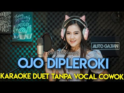 Ojo Di Pleroki || Karaoke Duet Tanpa Vocal Cowok || Voc Sasa Meylawaty