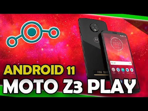Atualização Android 11 para o Moto z3 Play - Brasil