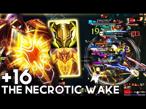 The Necrotic Wake +16 ft. cleaver tech | Lightsmith Prot Pally | TWW SEASON 1 M+