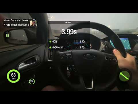 0-100 Ford focus Titanium plus 2017 stag 2