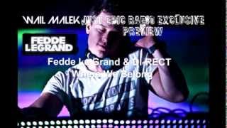 Fedde Le Grand & DI-RECT - Where We Belong