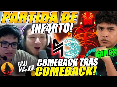 😲MINOZ, TEKA Y BENJAZ SORPRENDIDOS X LA PARTIDAZA DE INF4RTO!!😲BC vs BLACKLIST [G2/bo2] #dota2