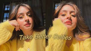 How to take better selfies. *Photo + Editing tips*