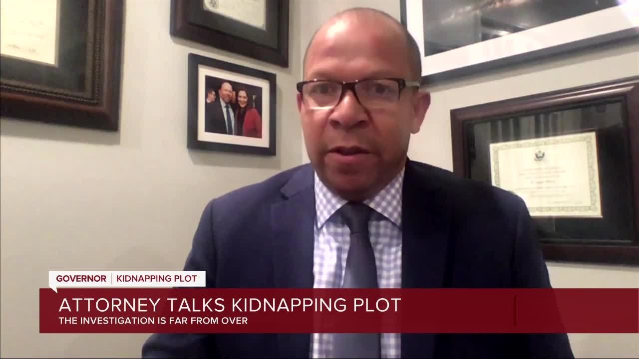 Attorney Jamie White talks kidnapping plot Attorney Jamie White talks kidnapping plot