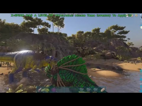 ARK Official PVP 3800% Melee X-Spino Vs Giga Capped (Small Tribes)