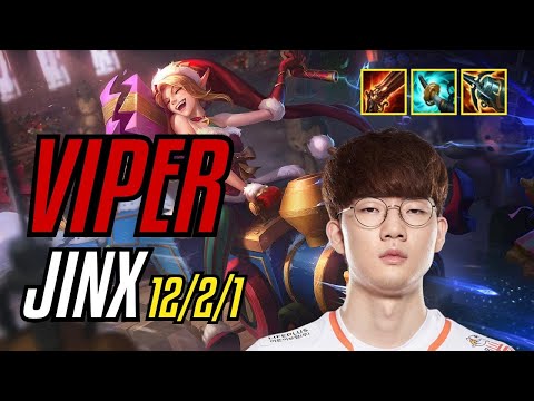 VIPER - JINX vs VARUS ADC - KR Challenger - Patch 11.7