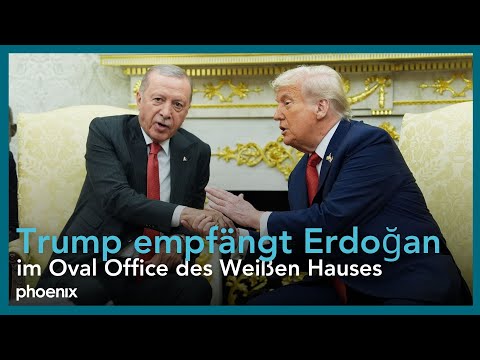 Türkischer Präsident Erdoğan zu Besuch beim US-Präsidenten Trump | 25.09.2025