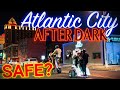 Atlantic City BEHIND The Casinos Late Night Walk Down Pacific Avenue