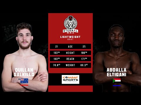 Eternal MMA 53 - Quillan Salkilld VS Abdalla Biayda - MMA Fight Video