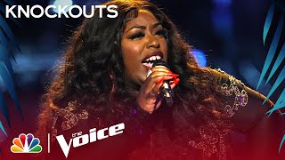 Powerhouse Kim Cruse Performs Ann Peebles&#39; &quot;I Can&#39;t Stand the Rain&quot; | The Voice Knockouts 2022