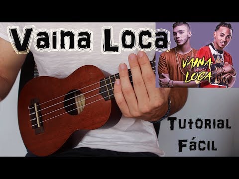 Cómo tocar "Vaina Loca" Ozuna ft. Manuel Turizo en UKELELE. TUTORIAL FÁCIL