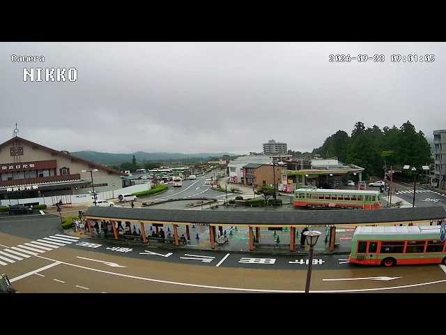 東武日光駅前