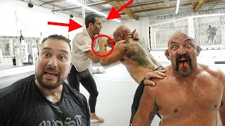 BLOODY FIGHT BREAKS OUT WITH UFC CHAMPION &quot;LUKE ROCKHOLD&quot; &amp; JIU-JITSU CHAMPION &quot;ORLANDO SANCHEZ&quot;