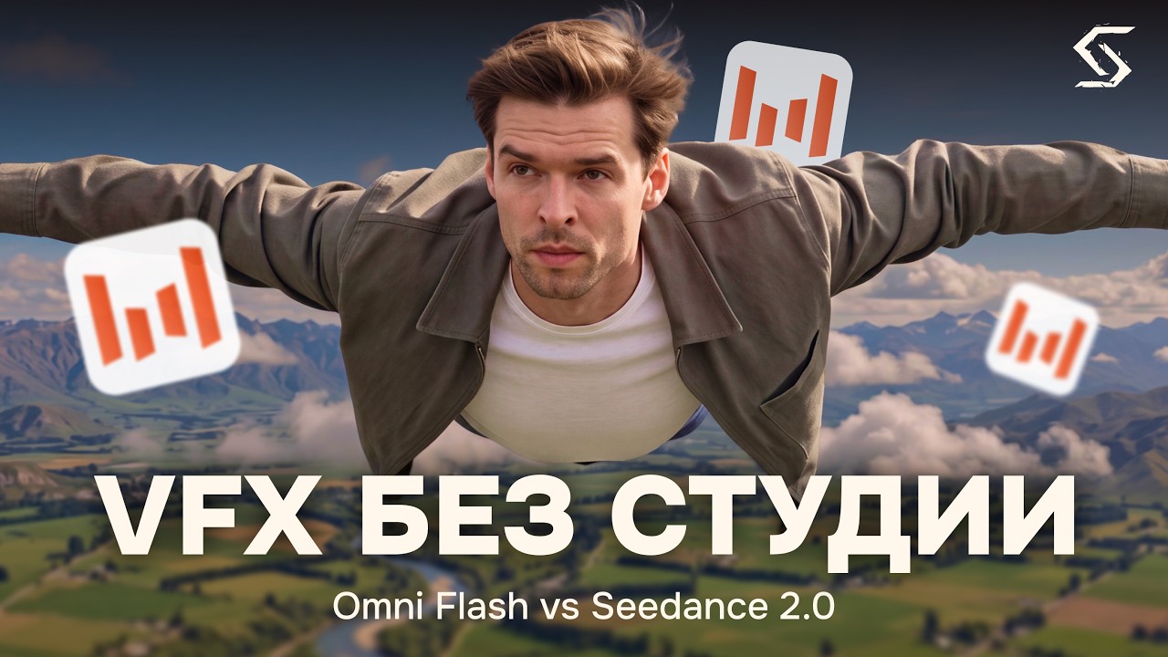 Я добавил голливудские VFX в реальную съёмку без единой студии (Omni Flash vs Seedance 2.0