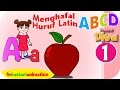 Menghafal Huruf Latin ABCD HD Part 1 Kastari Animation Official