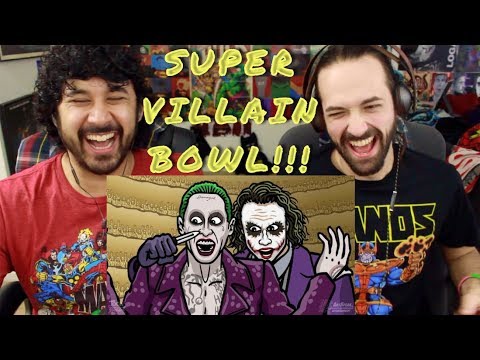 SUPER-VILLAIN-BOWL! - TOON SANDWICH - REACTION!!!