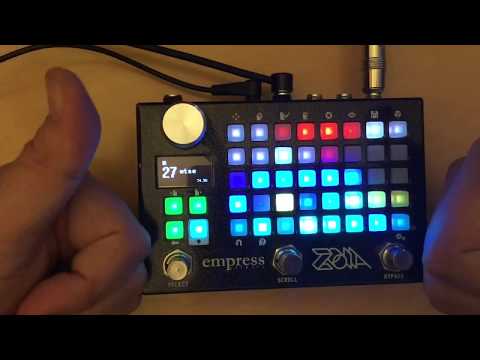 How to upload patches to Empress Effects Zoia