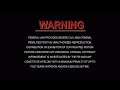 DreamWorks Warning Screen 2004 2006