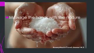 Hand Scrub with 2 Ingredients From Your Kitchen
