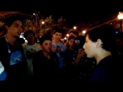 SR.G vs GERARDO - BATALLA DE RAP EN PARQUE KENNEDY
