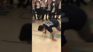 Badass Teacher Break Dancing In School