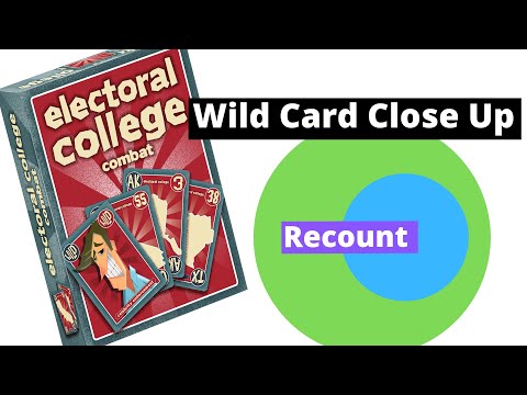 Electoral College Combat:  Recount, Wild Card Close Up