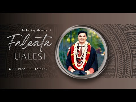 Funeral of Faleata Ualesi
